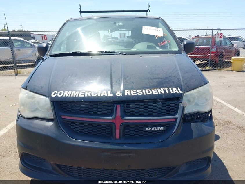 2013 Ram Promaster cargo van VIN 2C4JRGAG8DR727431 IAAI salvage auction — FRONT END, Wait Title, sold $350 on 2026-07-22 (photo 6)