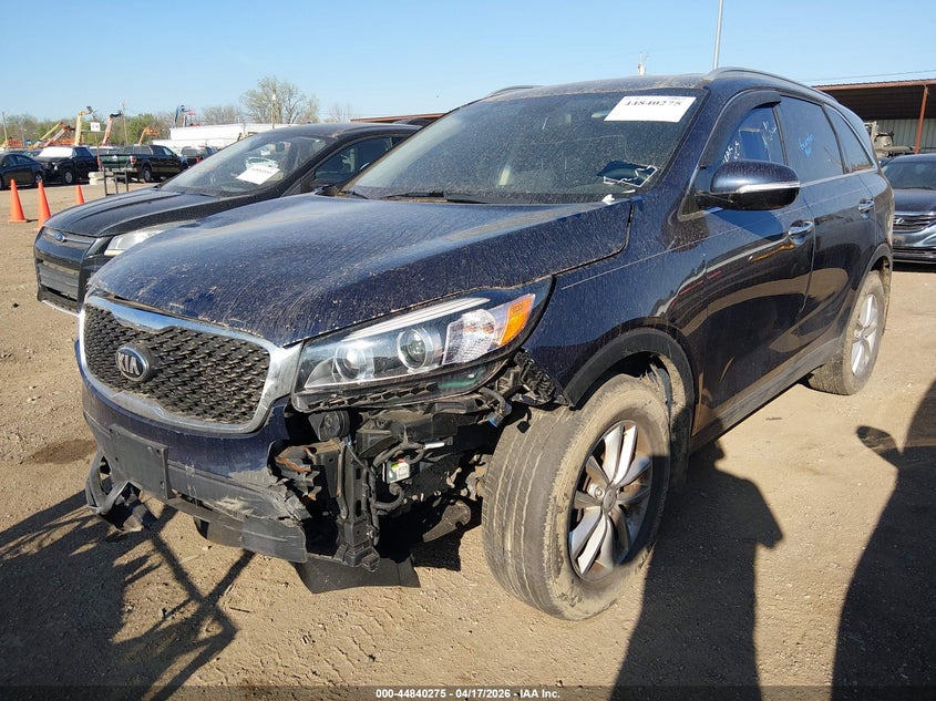 2016 Kia Sorento VIN 5XYPG4A33GG156192 IAAI salvage auction — LEFT FRONT, Salvage Title, sold $1,650 on 2026-07-08 (photo 2)