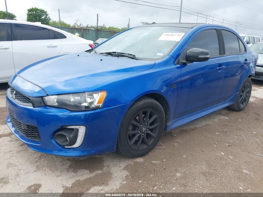 2017 Mitsubishi Lancer VIN JA32U2FU2HU014343 IAAI salvage auction — FRONT & REAR, Original (Texas), sold $1,675 on 2026-07-20 (photo 2)