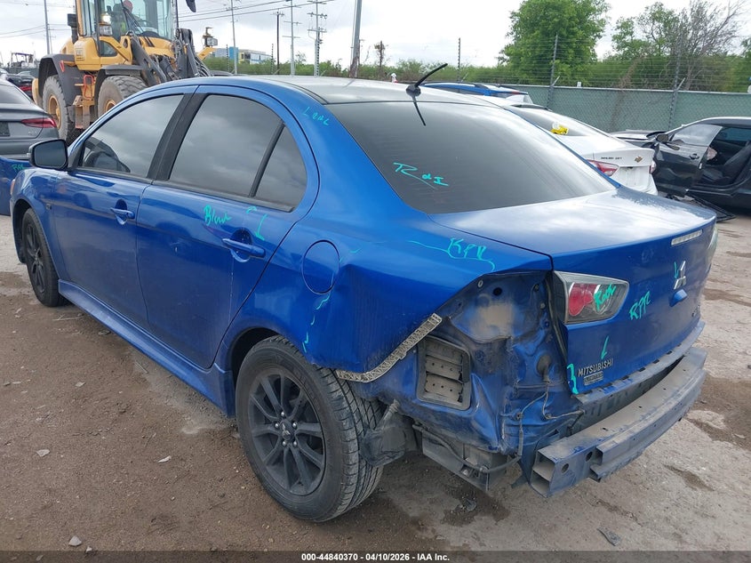 2017 Mitsubishi Lancer VIN JA32U2FU2HU014343 IAAI salvage auction — FRONT & REAR, Original (Texas), sold $1,675 on 2026-07-20 (photo 3)