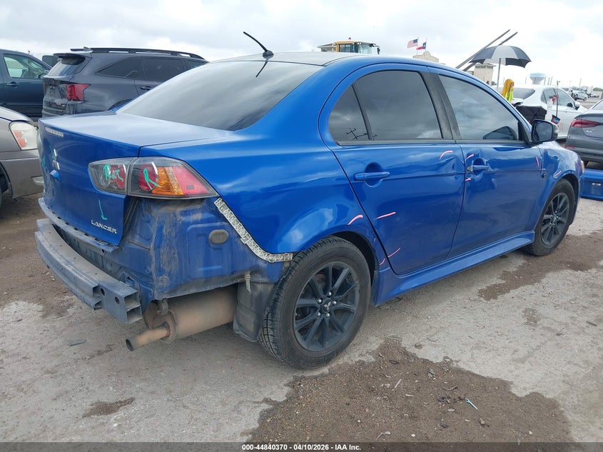 2017 Mitsubishi Lancer VIN JA32U2FU2HU014343 IAAI salvage auction — FRONT & REAR, Original (Texas), sold $1,675 on 2026-07-20 (photo 4)