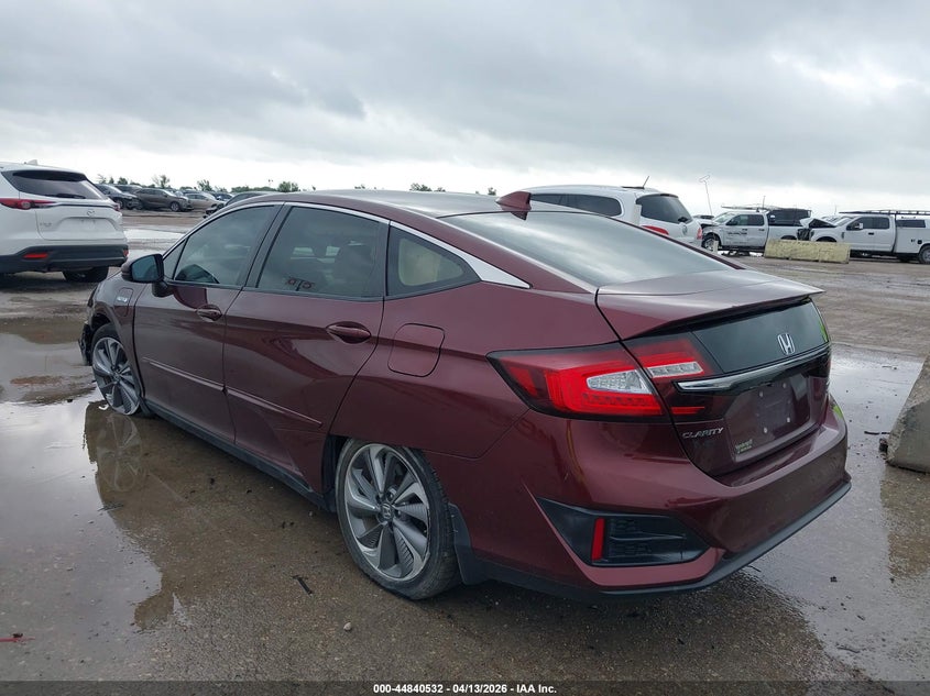 2018 Honda Clarity VIN JHMZC5F38JC022548 IAAI salvage auction — LEFT FRONT, Salvage Title, sold $1,400 on 2026-07-08 (photo 3)