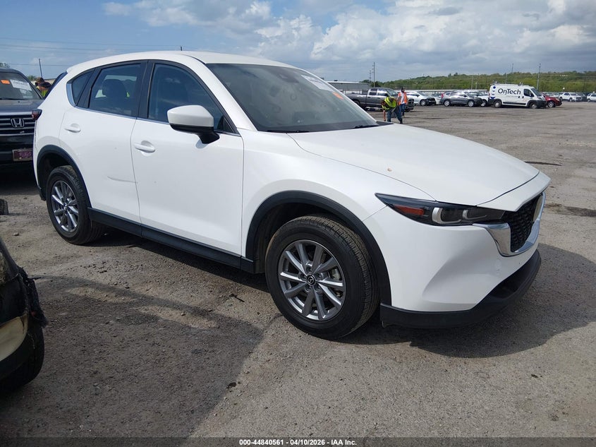 2022 Mazda Cx-5 VIN JM3KFBAM4N1572833 IAAI salvage auction — LEFT SIDE, Salvage (Oklahoma), sold $4,500 on 2026-07-28 (photo 1)