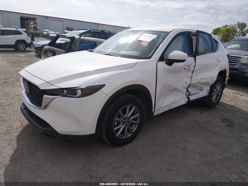 2022 Mazda Cx-5 VIN JM3KFBAM4N1572833 IAAI salvage auction — LEFT SIDE, Salvage (Oklahoma), sold $4,500 on 2026-07-28 (photo 2)