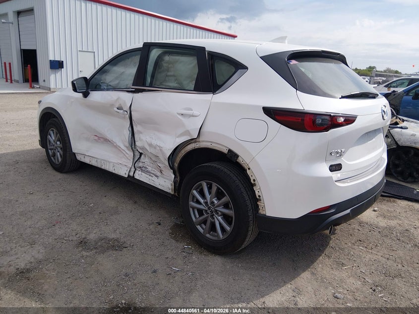 2022 Mazda Cx-5 VIN JM3KFBAM4N1572833 IAAI salvage auction — LEFT SIDE, Salvage (Oklahoma), sold $4,500 on 2026-07-28 (photo 3)