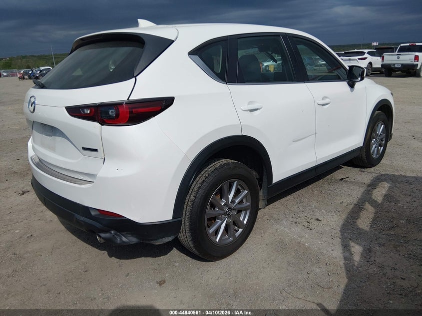 2022 Mazda Cx-5 VIN JM3KFBAM4N1572833 IAAI salvage auction — LEFT SIDE, Salvage (Oklahoma), sold $4,500 on 2026-07-28 (photo 4)