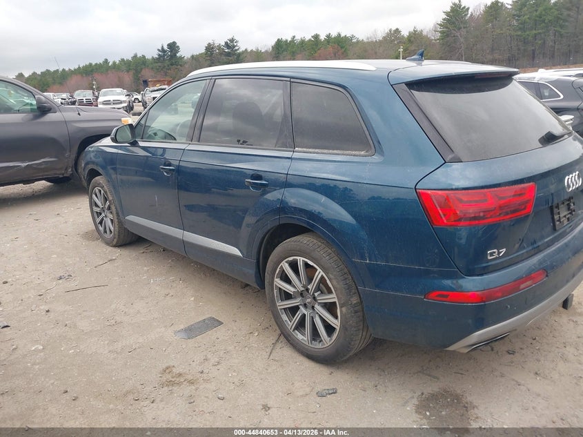 2018 Audi Q7 VIN WA1LAAF78JD039427 IAAI salvage auction — FRONT END, Salvage (Massachusetts), sold $6,300 on 2026-07-10 (photo 3)