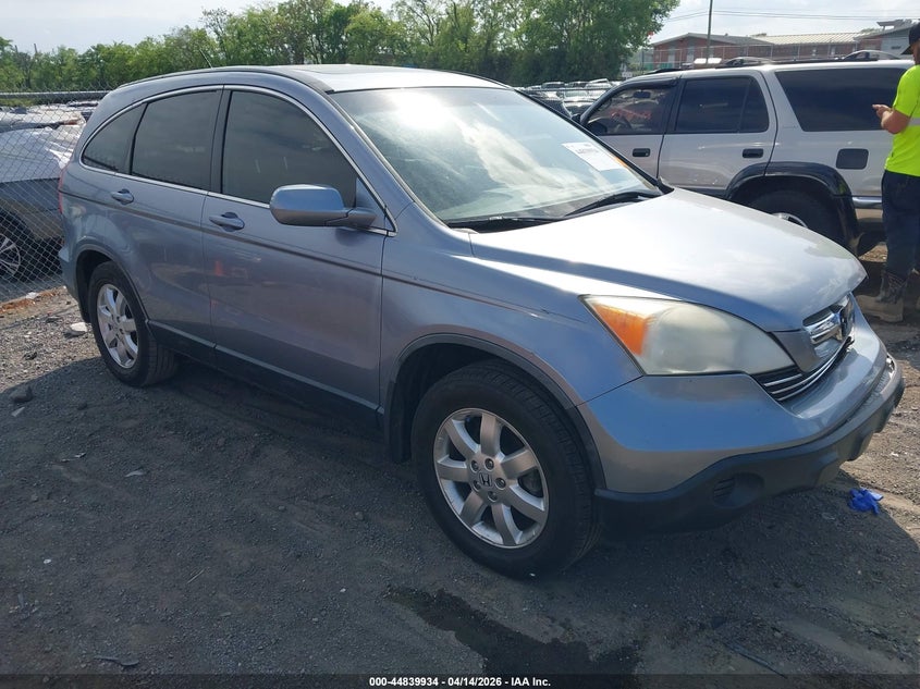 2008 Honda Cr-v VIN JHLRE38738C034958 IAAI salvage auction — LEFT FRONT, Salvage (Tennessee), sold $2,500 on 2026-07-09 (photo 1)