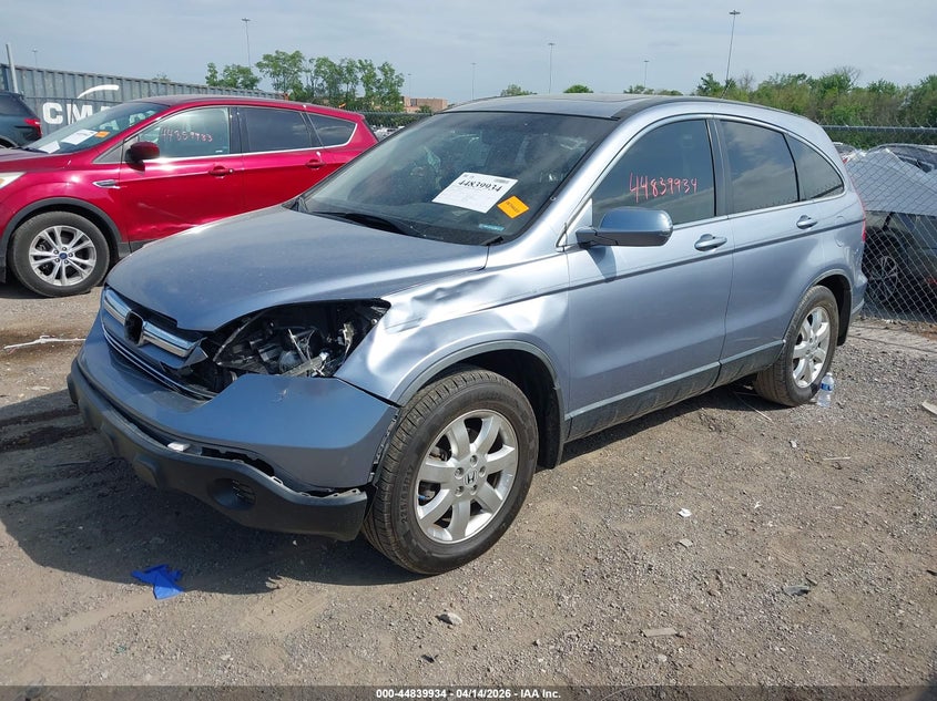 2008 Honda Cr-v VIN JHLRE38738C034958 IAAI salvage auction — LEFT FRONT, Salvage (Tennessee), sold $2,500 on 2026-07-09 (photo 2)