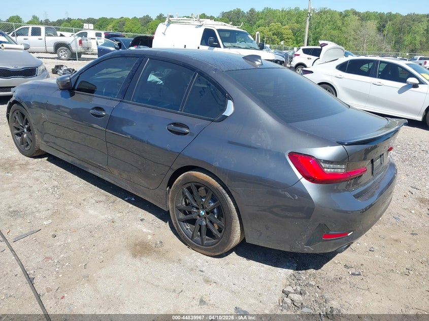 2019 BMW 3er VIN 3MW5R1J52K8A04228 IAAI salvage auction — FRONT END, Salvage Title, sold $10,600 on 2026-09-02 (photo 3)