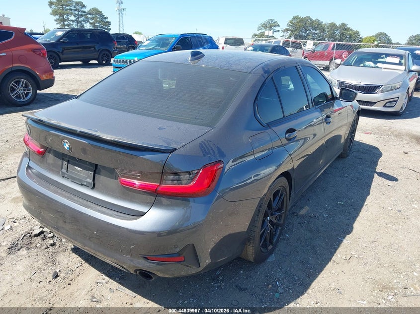 2019 BMW 3er VIN 3MW5R1J52K8A04228 IAAI salvage auction — FRONT END, Salvage Title, sold $10,600 on 2026-09-02 (photo 4)