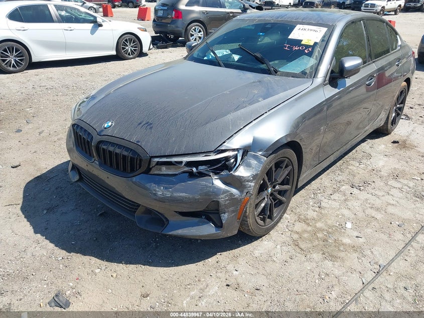 2019 BMW 3er VIN 3MW5R1J52K8A04228 IAAI salvage auction — FRONT END, Salvage Title, sold $10,600 on 2026-09-02 (photo 6)