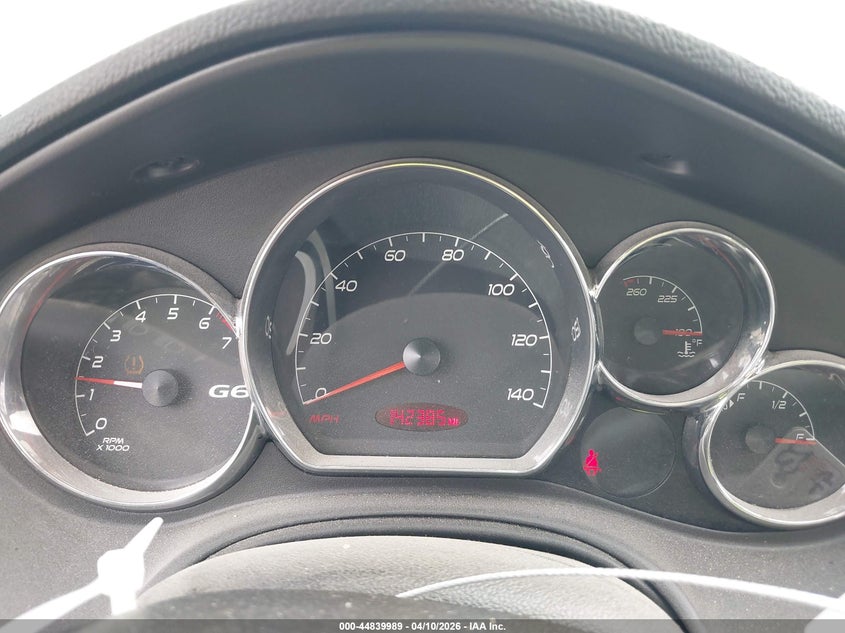 2008 Pontiac G6 VIN 1G2ZH57N084287878 IAAI salvage auction — REAR END, Salvage (Texas), sold $350 on 2026-09-17 (photo 7)