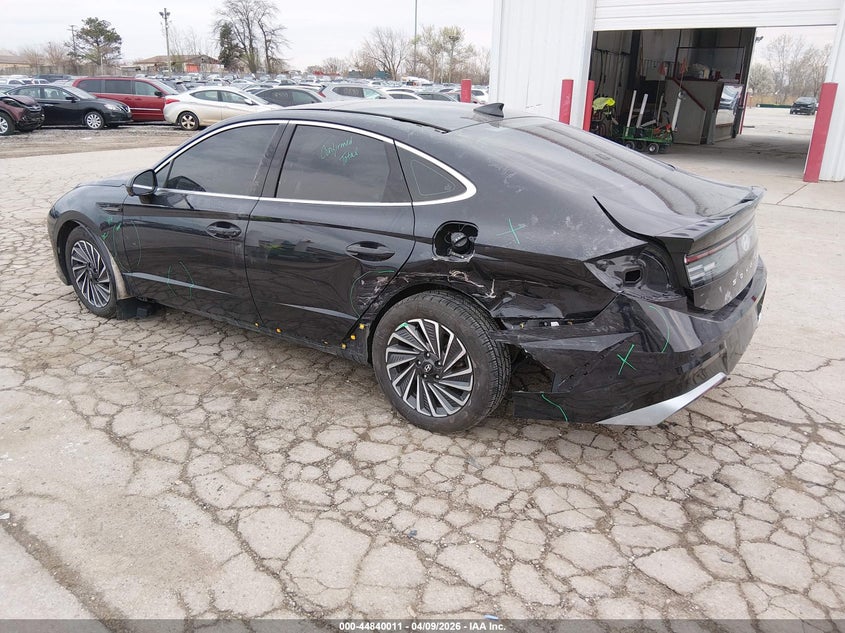 2024 Hyundai VIN KMHL54JJ9RA097926 IAAI salvage auction — LEFT FRONT, Salvage Title, sold $8,900 on 2026-07-07 (photo 3)