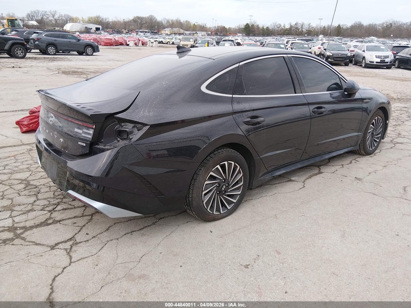 2024 Hyundai VIN KMHL54JJ9RA097926 IAAI salvage auction — LEFT FRONT, Salvage Title, sold $8,900 on 2026-07-07 (photo 4)