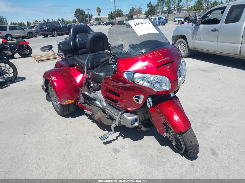 2008 Honda Gl1800c VIN 1HFSC47H18A710474 — IAAI salvage auction photo