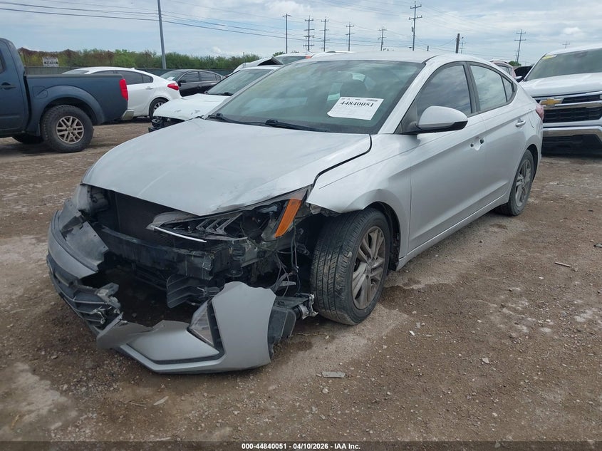 2019 Hyundai Elantra VIN KMHD84LF6KU889203 IAAI salvage auction — FRONT END, Salvage Title, sold $1,950 on 2026-07-13 (photo 2)