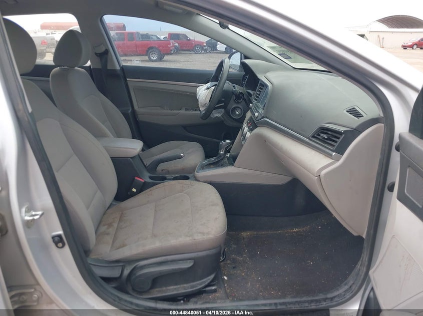 2019 Hyundai Elantra VIN KMHD84LF6KU889203 IAAI salvage auction — FRONT END, Salvage Title, sold $1,950 on 2026-07-13 (photo 5)