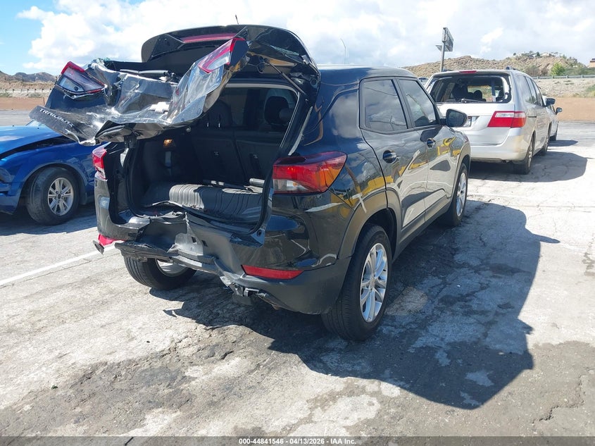 2024 Chevrolet Trailblazer VIN KL79MMSL3RB113739 IAAI salvage auction — REAR END, Wait Title, sold $4,150 on 2026-07-08 (photo 4)