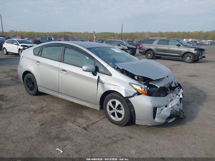 2013 Toyota Prius VIN JTDKN3DU8D0338146 IAAI salvage auction — FRONT END, Salvage - Greater Than 75% (Maryland), sold $1,250 on 2026-07-27 (photo 1)