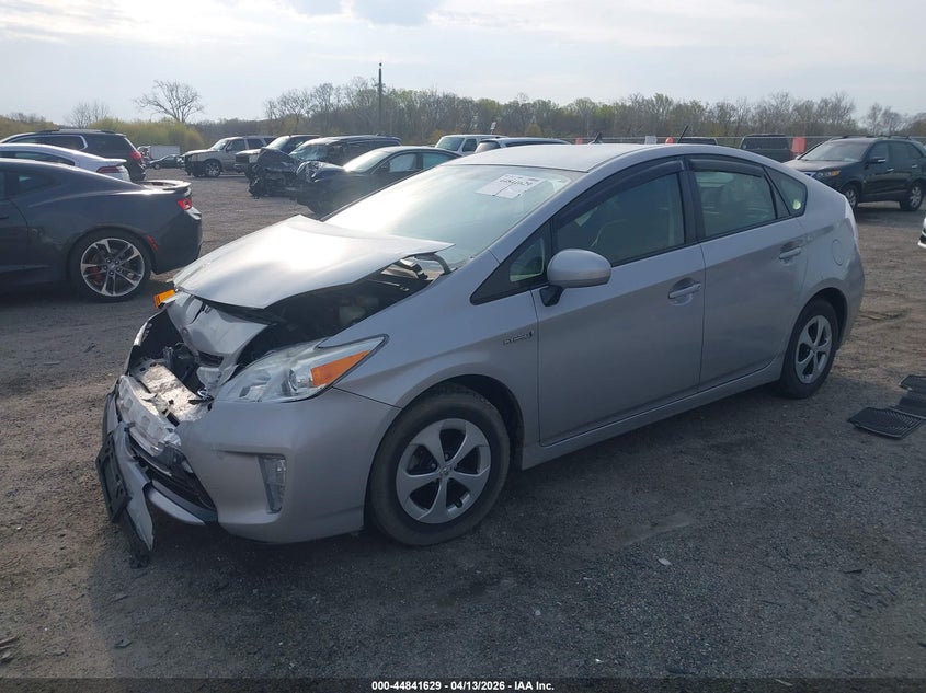 2013 Toyota Prius VIN JTDKN3DU8D0338146 IAAI salvage auction — FRONT END, Salvage - Greater Than 75% (Maryland), sold $1,250 on 2026-07-27 (photo 2)