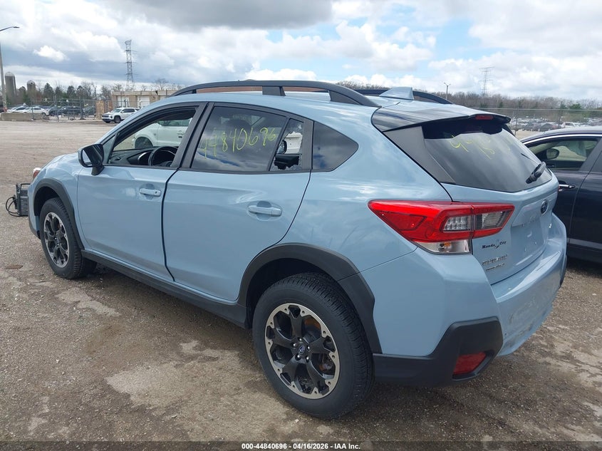 2022 Subaru Xv VIN JF2GTAPC8NH228687 IAAI salvage auction — HAIL, Wait Title, sold $7,375 on 2026-07-21 (photo 3)