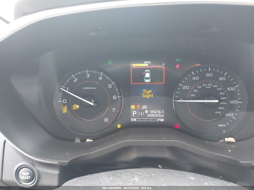 2022 Subaru Xv VIN JF2GTAPC8NH228687 IAAI salvage auction — HAIL, Wait Title, sold $7,375 on 2026-07-21 (photo 7)