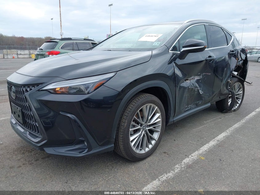 2025 Lexus Nx VIN 2T2GGCEZ7SC078671 IAAI salvage auction — LEFT SIDE, Salvage (New Jersey), sold $15,400 on 2026-07-30 (photo 2)
