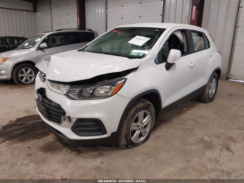 2018 Chevrolet Trax VIN KL7CJNSB9JB715786 IAAI salvage auction — FRONT END, Mv-907A (New York), sold $600 on 2026-07-14 (photo 2)
