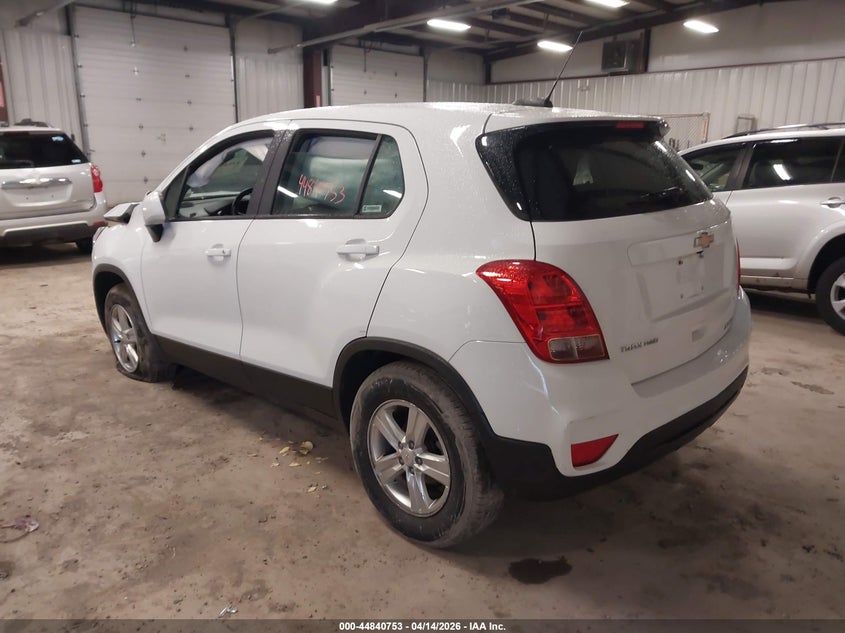 2018 Chevrolet Trax VIN KL7CJNSB9JB715786 IAAI salvage auction — FRONT END, Mv-907A (New York), sold $600 on 2026-07-14 (photo 3)