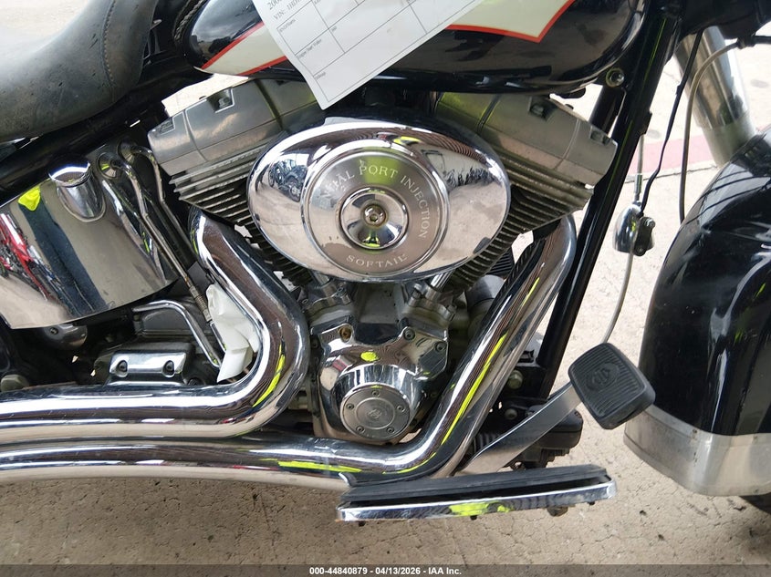 2006 Harley-davidson Softail VIN 1HD1JFB1X6Y073587 IAAI salvage auction — FRONT END, Salvage (Texas), sold $1,150 on 2026-07-07 (photo 8)