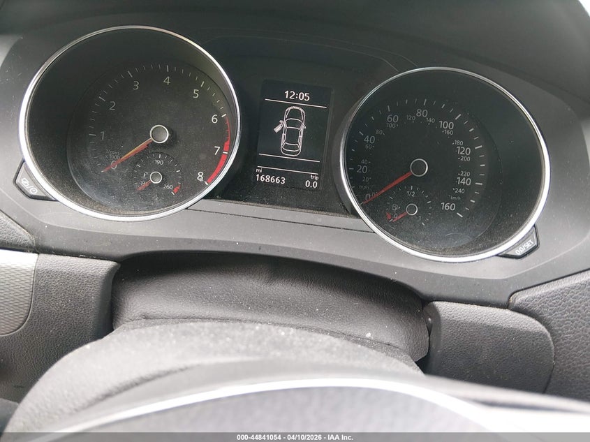 2017 Volkswagen Jetta VIN 3VWDB7AJ4HM201255 IAAI salvage auction — FRONT END, Salvage Title, sold $1,400 on 2026-08-11 (photo 7)