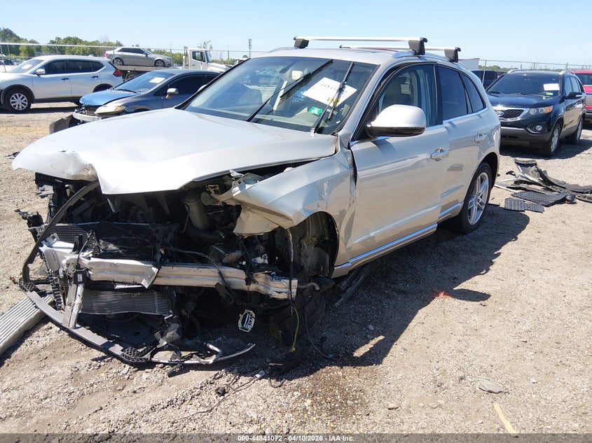 2016 Audi Q5 VIN WA1L2AFP8GA082818 IAAI salvage auction — FRONT END, Salvage Title, sold $300 on 2026-07-29 (photo 2)