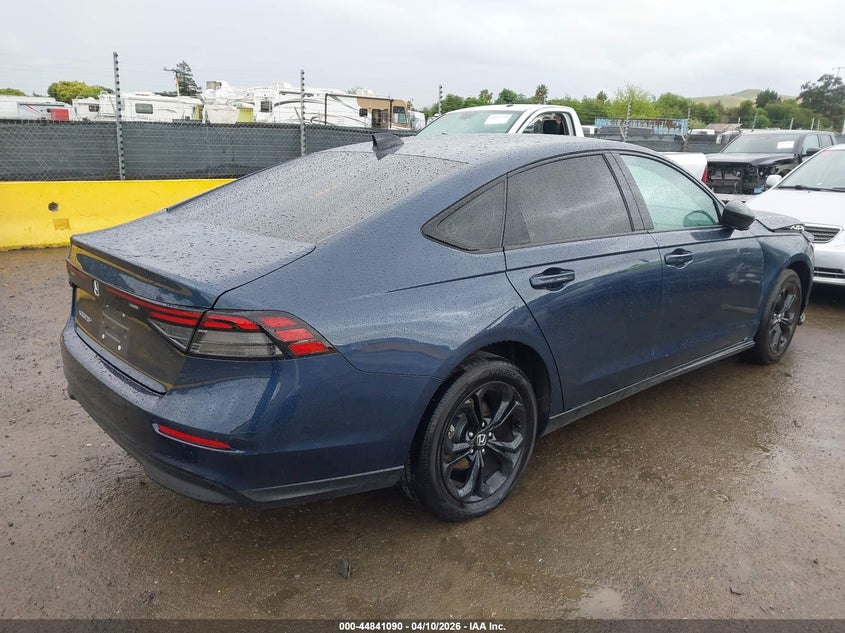 2025 Honda Accord VIN 1HGCY1F4XSA019045 IAAI salvage auction — FRONT END, Salvage (California), sold $8,200 on 2026-07-09 (photo 4)