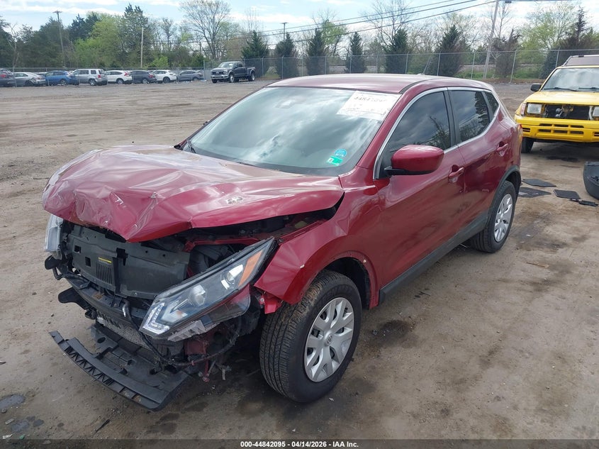 2020 Nissan Rogue VIN JN1BJ1CWXLW384093 IAAI salvage auction — FRONT END, Wait Title, sold $1,100 on 2026-07-28 (photo 2)
