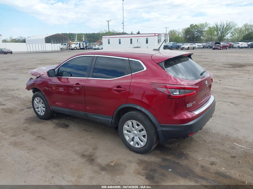 2020 Nissan Rogue VIN JN1BJ1CWXLW384093 IAAI salvage auction — FRONT END, Wait Title, sold $1,100 on 2026-07-28 (photo 3)