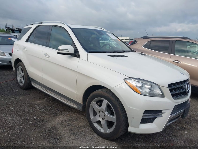2014 Mercedes-benz M-klasse VIN 4JGDA5JB3EA293188 IAAI salvage auction — SIDE, Clear (Oklahoma), sold $3,750 on 2026-07-09 (photo 1)