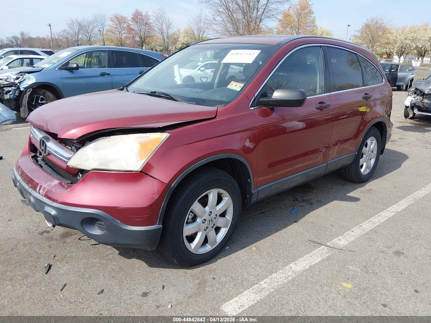2007 Honda Cr-v VIN JHLRE48577C068629 IAAI salvage auction — FRONT END, Salvage (New Jersey), sold $825 on 2026-07-27 (photo 2)