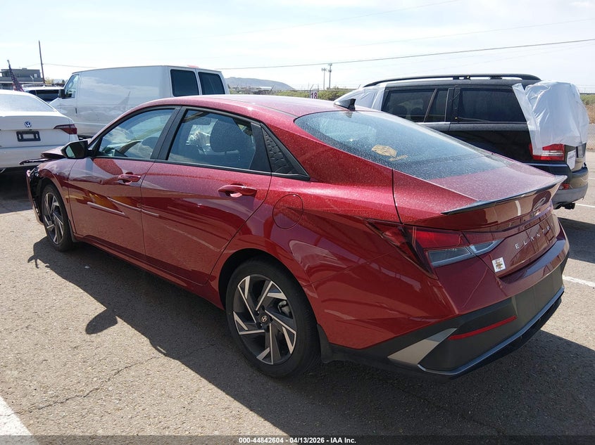 2025 Hyundai Elantra VIN KMHLM4DG2SU059140 IAAI salvage auction — FRONT END, Salvage Title, sold $5,300 on 2026-07-29 (photo 3)