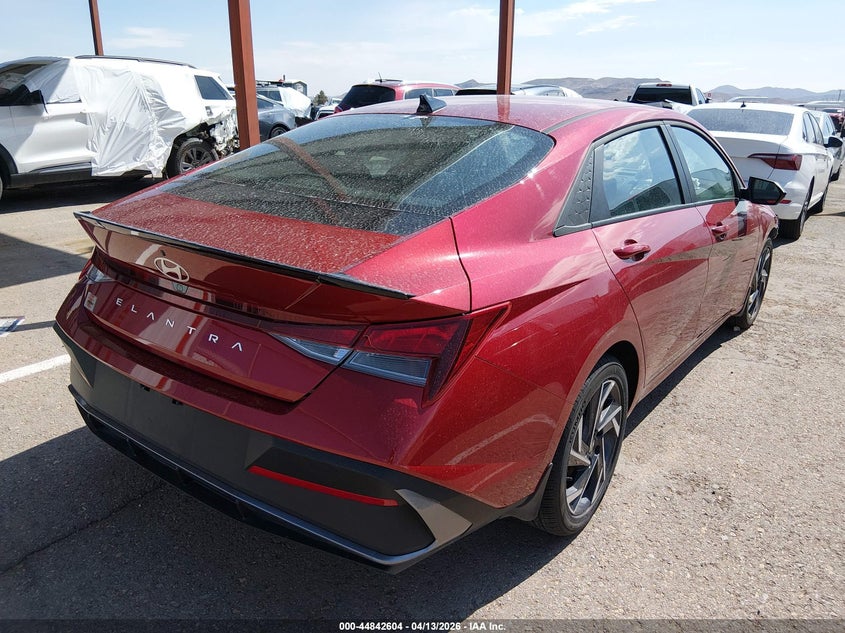 2025 Hyundai Elantra VIN KMHLM4DG2SU059140 IAAI salvage auction — FRONT END, Salvage Title, sold $5,300 on 2026-07-29 (photo 4)