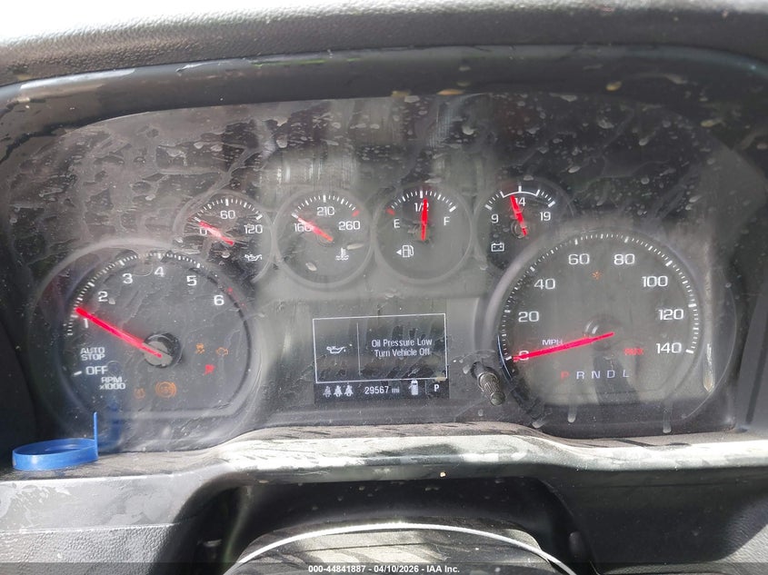 2024 Chevrolet Silverado VIN 2GCUDAED8R1258050 IAAI salvage auction — FRONT & REAR, Salvage Title, sold $3,250 on 2026-07-09 (photo 7)