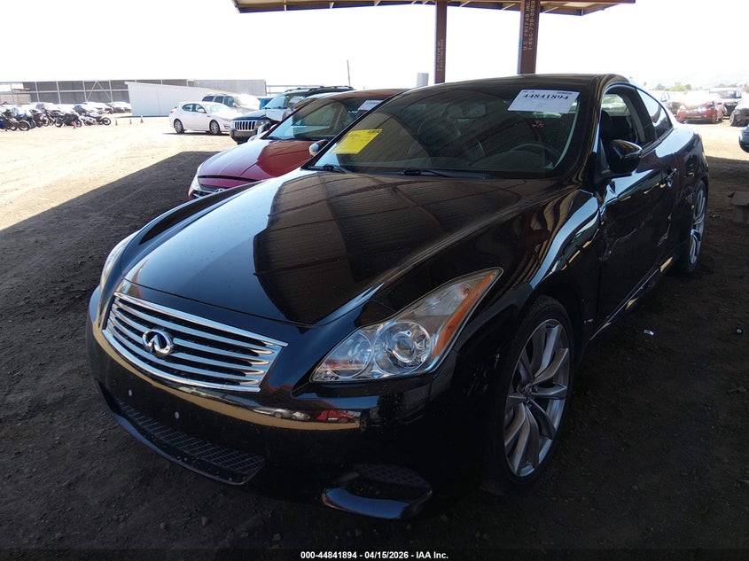 2009 Infiniti G VIN JNKCV64E79M604494 IAAI salvage auction — LEFT SIDE, Salvage (Arizona), sold $1,650 on 2026-08-03 (photo 2)