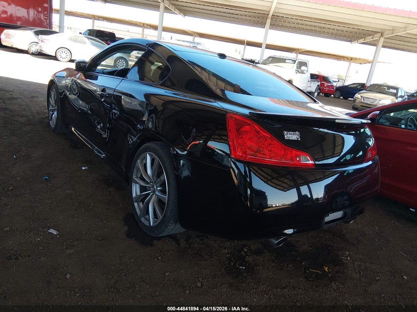 2009 Infiniti G VIN JNKCV64E79M604494 IAAI salvage auction — LEFT SIDE, Salvage (Arizona), sold $1,650 on 2026-08-03 (photo 3)