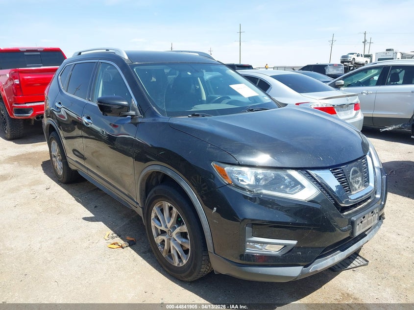 2017 Nissan Rogue VIN JN8AT2MV5HW277866 IAAI salvage auction — HAIL, Salvage Title, sold $4,200 on 2026-07-28 (photo 1)