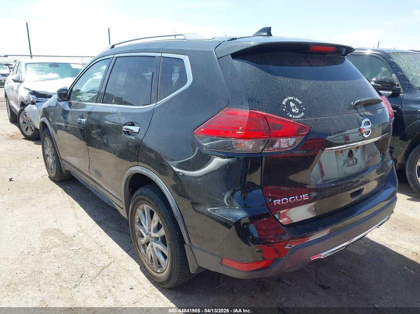 2017 Nissan Rogue VIN JN8AT2MV5HW277866 IAAI salvage auction — HAIL, Salvage Title, sold $4,200 on 2026-07-28 (photo 3)