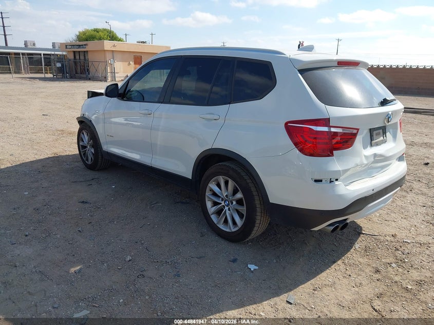 2016 BMW X3 VIN 5UXWX9C52G0D70895 IAAI salvage auction — LEFT FRONT, Original (Texas), sold $1,325 on 2026-07-13 (photo 3)