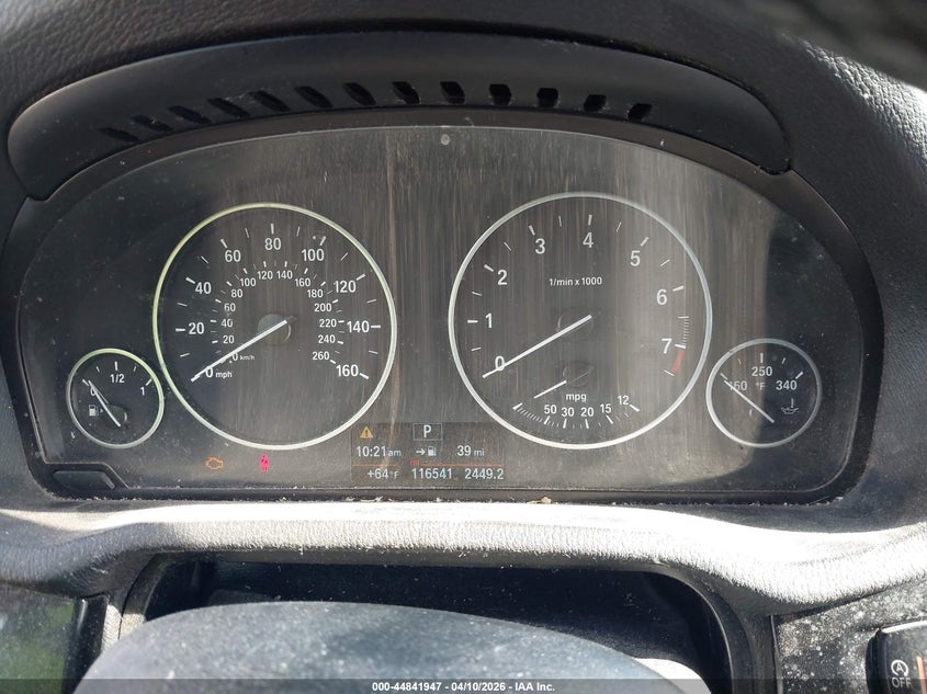 2016 BMW X3 VIN 5UXWX9C52G0D70895 IAAI salvage auction — LEFT FRONT, Original (Texas), sold $1,325 on 2026-07-13 (photo 7)
