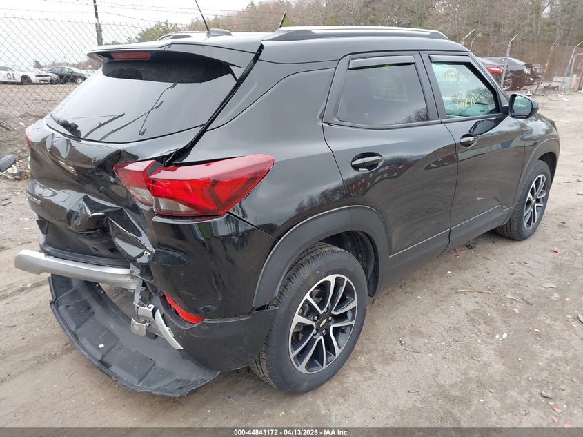 2024 Chevrolet Trailblazer VIN KL79MPSL1RB066521 IAAI salvage auction — FRONT & REAR, Wait Title, sold $5,550 on 2026-07-21 (photo 4)