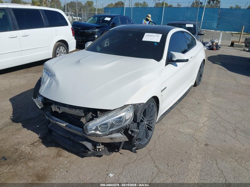 2015 BMW M4 VIN WBS3R9C50FF708732 IAAI salvage auction — RIGHT FRONT, Wait Title, sold $10,000 on 2026-07-22 (photo 2)