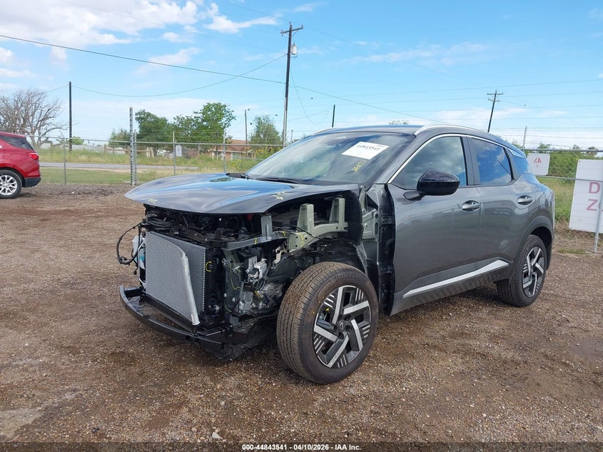 2026 Nissan Kicks VIN 3N8AP6CE5TL327757 IAAI salvage auction — FRONT END, Salvage Title, sold $8,500 on 2026-08-18 (photo 2)